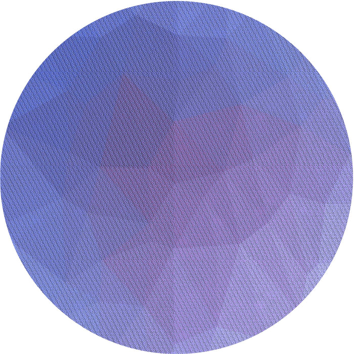 Square Machine Washable Transitional Purple Mimosa Purple Rug in a Living Room, wshpat792blu