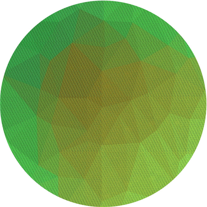 Square Machine Washable Transitional Dark Lime Green Rug in a Living Room, wshpat792grn