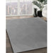 Machine Washable Transitional Gray Rug in a Family Room, wshpat792gry