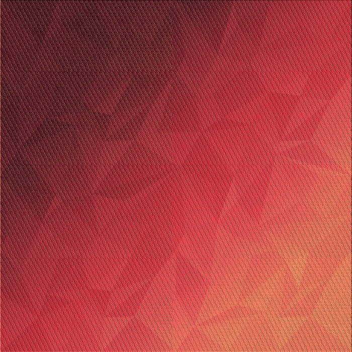 Round Patterned Red Rug, pat793org