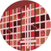 Square Machine Washable Transitional Red Rug in a Living Room, wshpat794rd