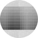 Square Patterned Platinum Gray Rug, pat795gry