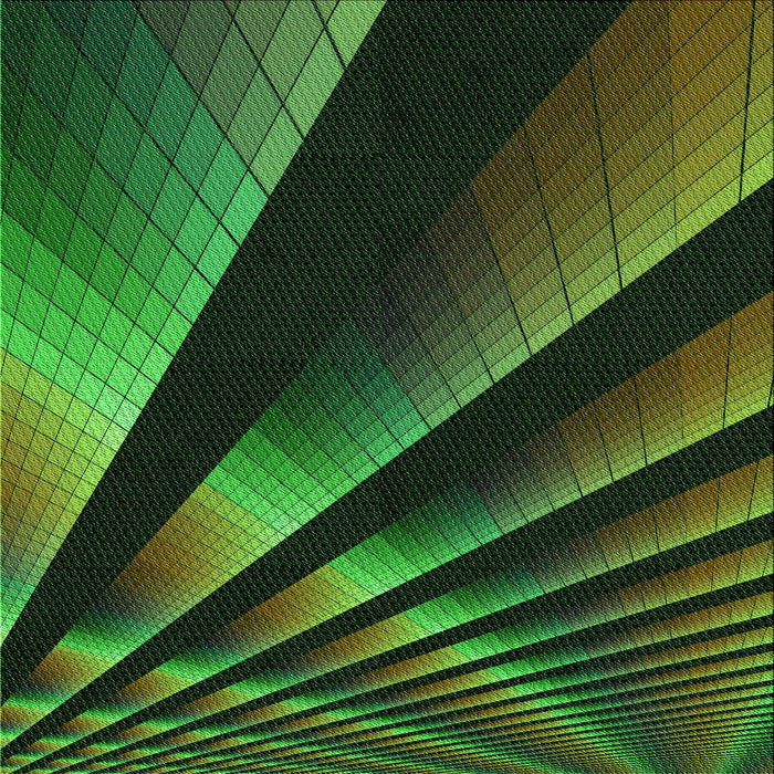 Round Patterned Dark Lime Green Rug, pat796grn