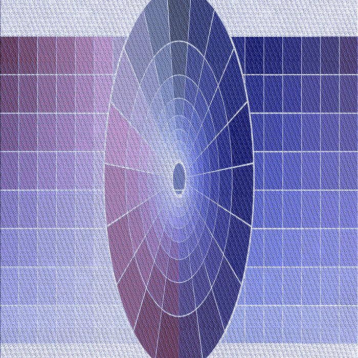 Patterned Periwinkle Purple Rug, pat797blu