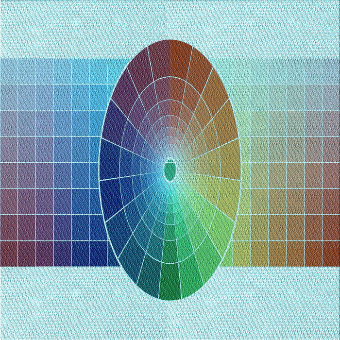 Round Patterned Aquamarine Green Rug, pat797lblu