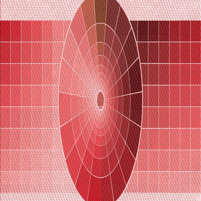 Patterned Pink Rug, pat797rd