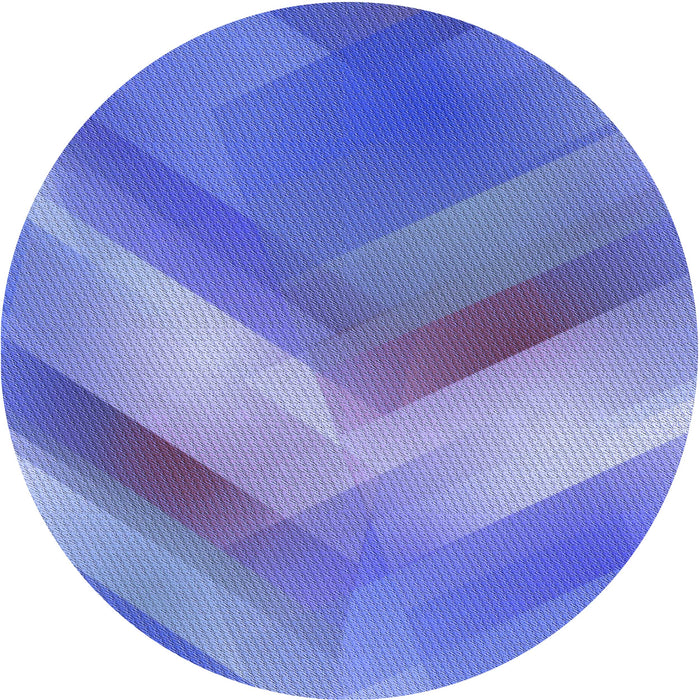 Square Patterned Sky Blue Rug, pat798blu