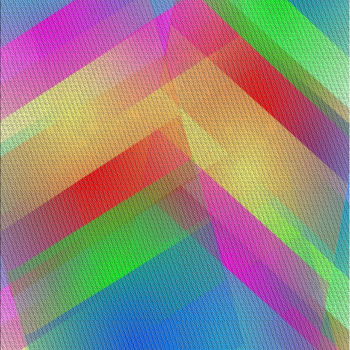 Patterned Green Modern Rug, pat798