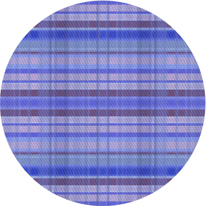 Square Patterned Purple Mimosa Purple Rug, pat799blu