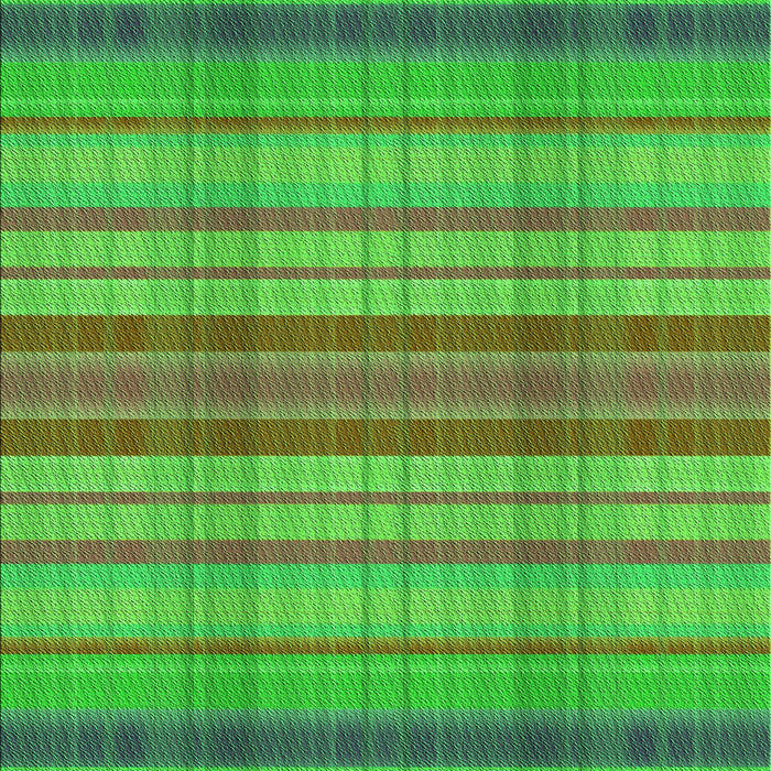 Patterned Fern Green Rug, pat799grn