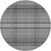 Square Patterned Gray Rug, pat799gry