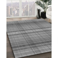 Patterned Gray Rug, pat799gry