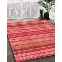 Patterned Red Rug, pat799rd