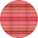 Square Machine Washable Transitional Red Rug in a Living Room, wshpat799rd