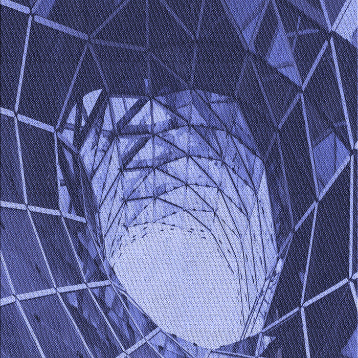 Patterned Light Slate Blue Rug, pat80blu