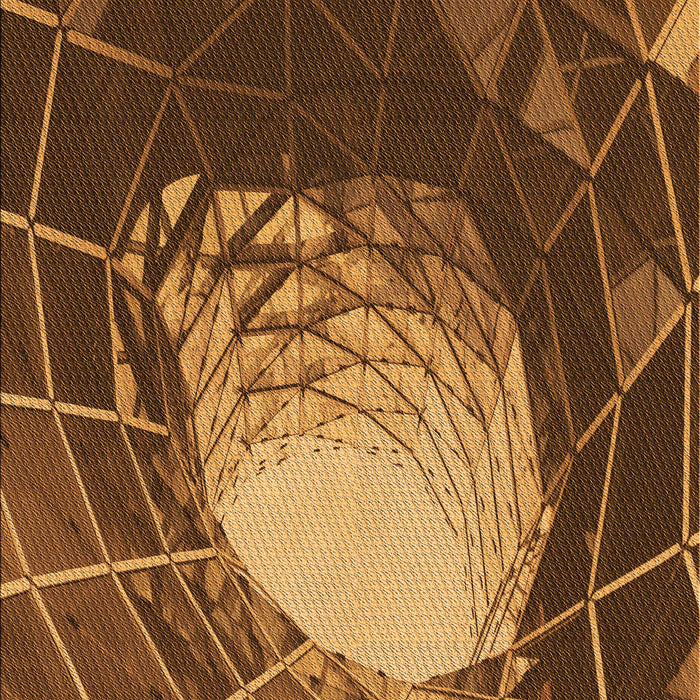 Patterned Orange Rug, pat80org