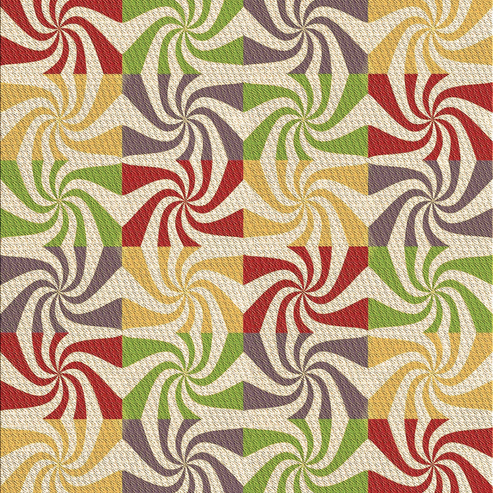 Patterned Brown Gold Rug, pat800brn