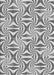 Patterned Smokey Gray Rug, pat800gry