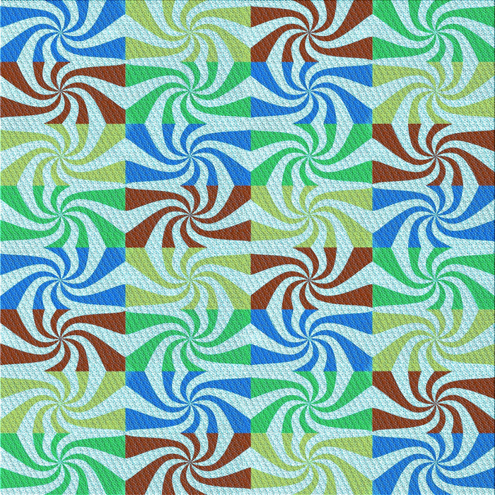 Round Machine Washable Transitional Aquamarine Green Rug, wshpat800lblu