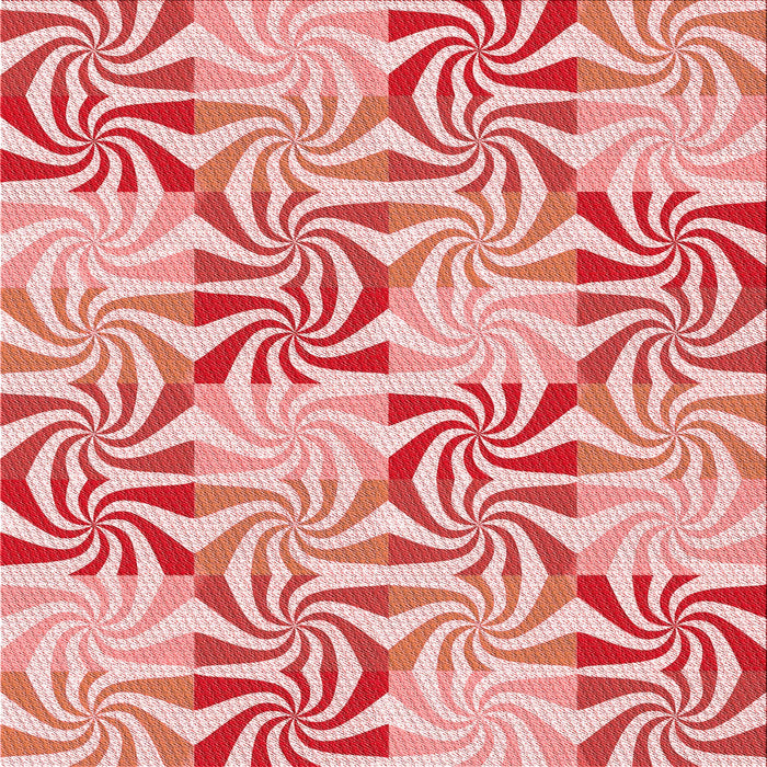 Round Machine Washable Transitional Deep Rose Pink Rug, wshpat800rd