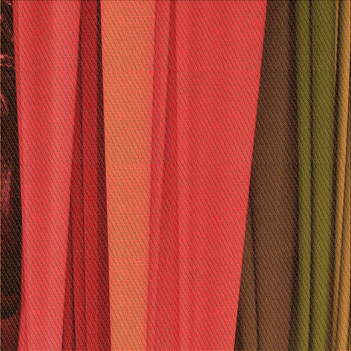 Round Machine Washable Transitional Mahogany Brown Rug, wshpat801org