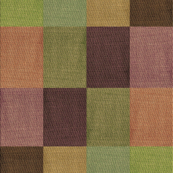 Patterned Dark Golden Brown Rug, pat802brn