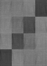 Machine Washable Transitional Gray Rug, wshpat802gry