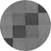 Square Patterned Gray Rug, pat802gry