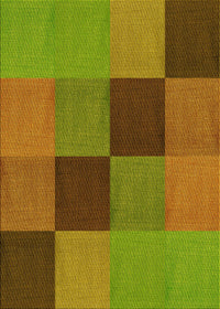 Machine Washable Transitional Pistachio Green Rug, wshpat802yw