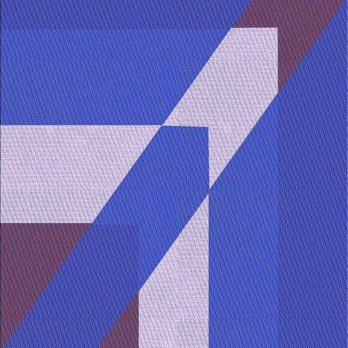 Patterned Light Slate Blue Rug, pat803blu