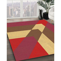 Patterned Red Rug, pat803org