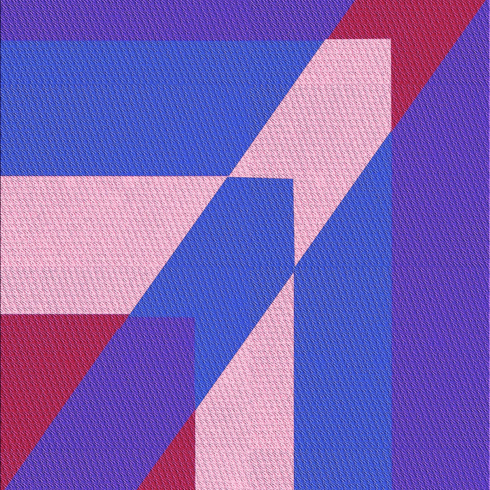 Patterned Purple Rug, pat803pur