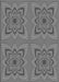 Patterned Carbon Gray Rug, pat804gry