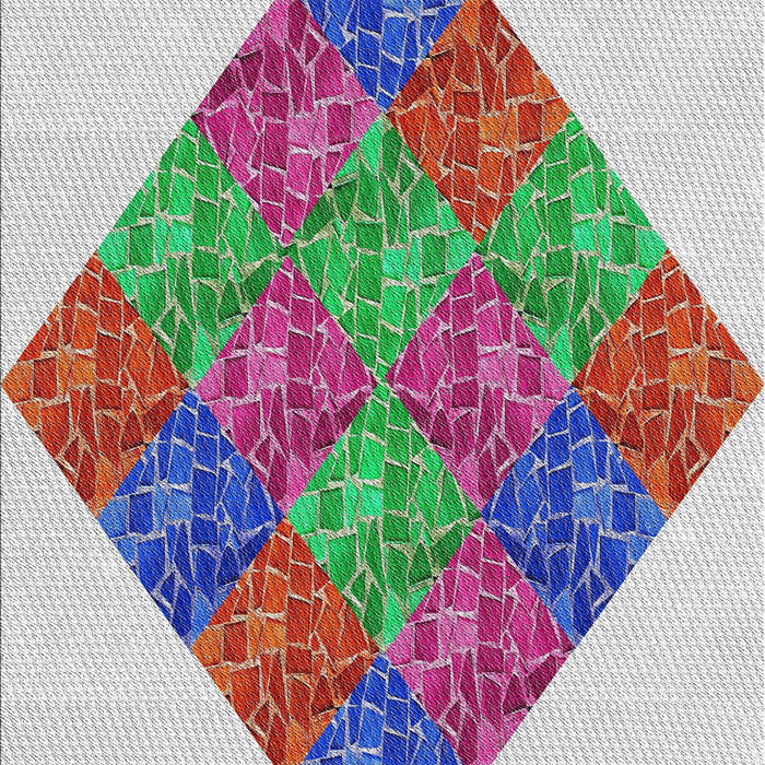 Patterned Mauve Taupe Purple Novelty Rug, pat805