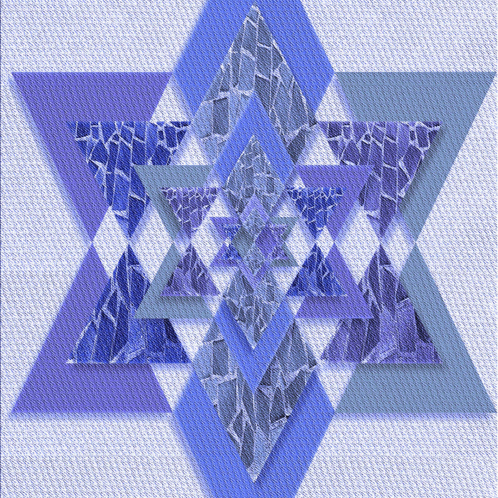 Patterned Blue Rug, pat806blu