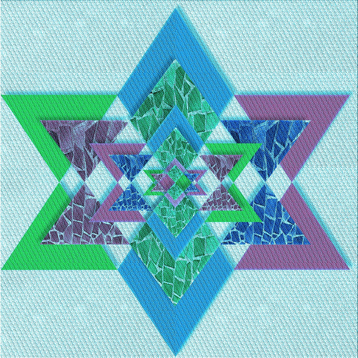 Round Machine Washable Transitional Blue Rug, wshpat806lblu