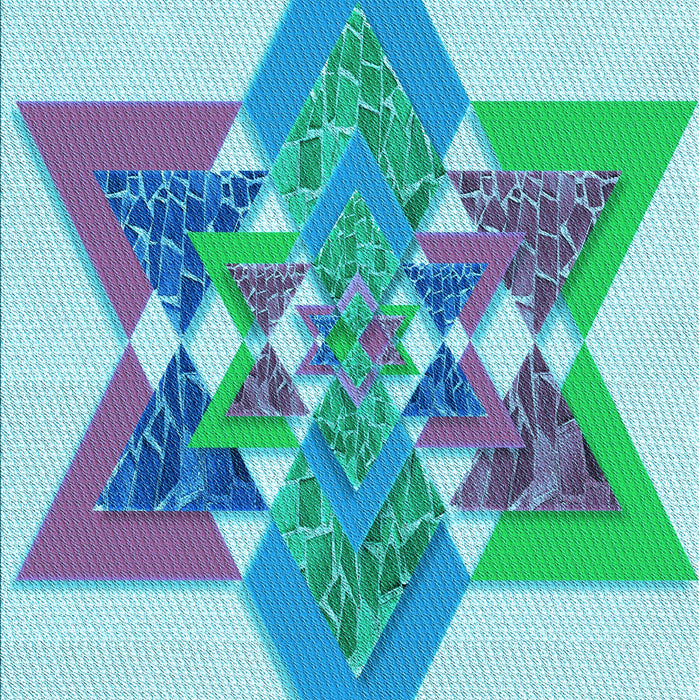 Patterned Blue Rug, pat806lblu