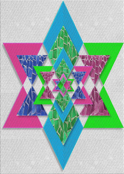 Patterned Mint Green Novelty Rug, pat806