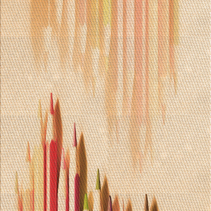 Machine Washable Transitional Khaki Gold Rug, wshpat807org