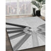 Machine Washable Transitional Platinum Gray Rug in a Family Room, wshpat809gry