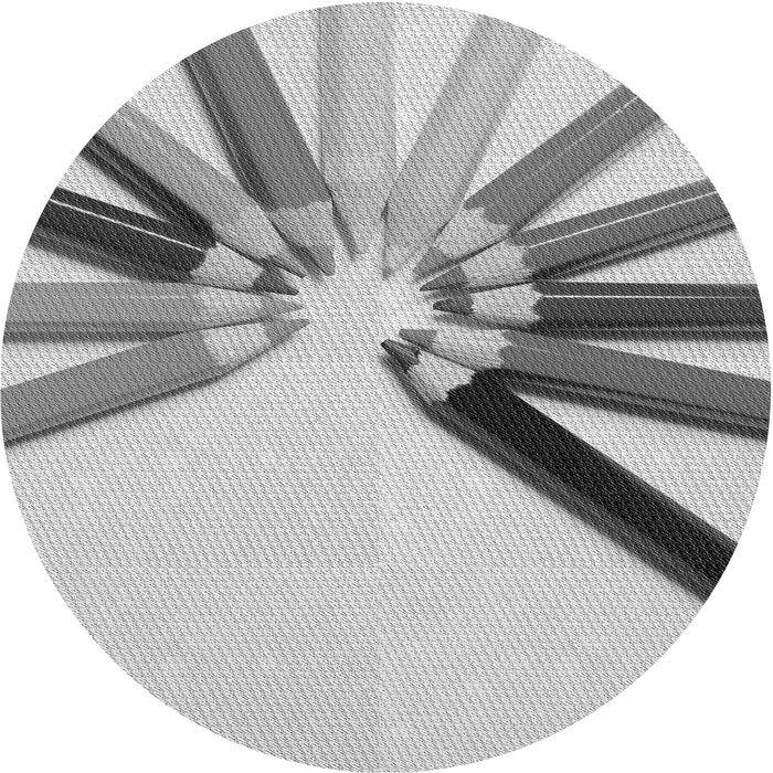 Square Patterned Platinum Gray Rug, pat809gry