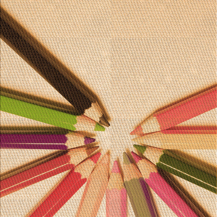 Patterned Orange Rug, pat809org