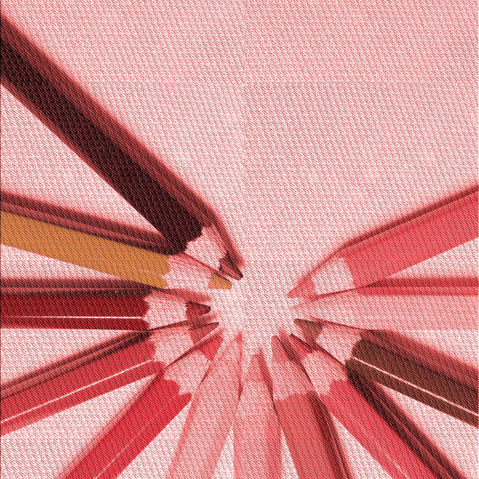 Patterned Red Rug, pat809rd