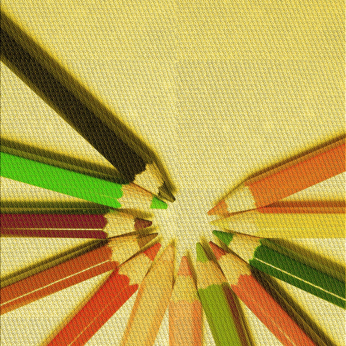 Patterned Bold Yellow Rug, pat809yw