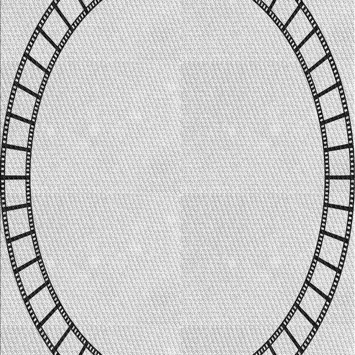 Patterned Platinum Gray Rug, pat81gry