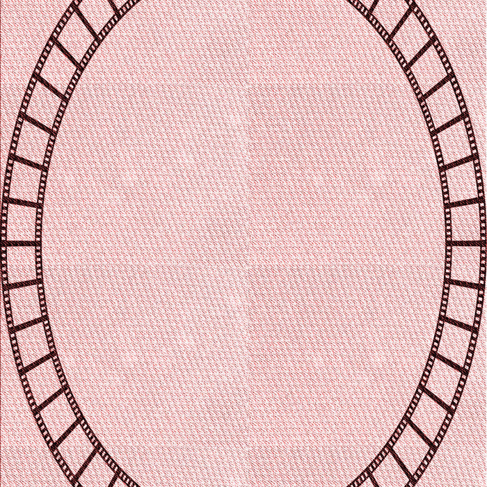 Patterned Pink Rug, pat81rd