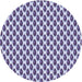 Square Patterned Purple Rug, pat810blu