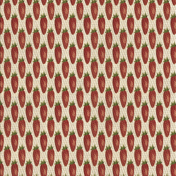 Patterned Red Rug, pat810brn