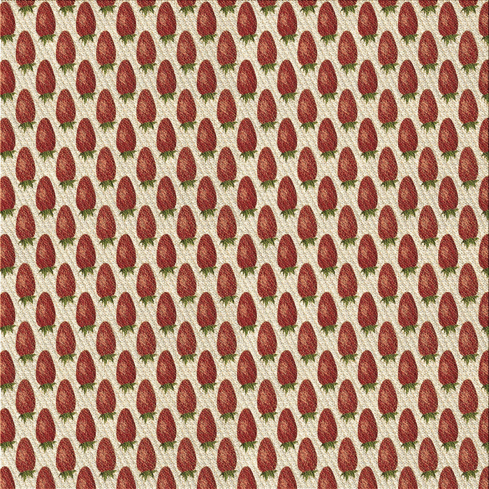 Round Patterned Red Rug, pat810brn