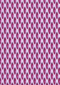 Machine Washable Transitional Medium Violet Red Pink Rug, wshpat810pur